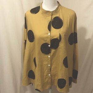 Love sleeve button down shirt